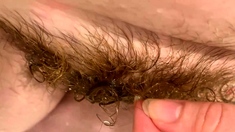 Amateur close up hairy pussy PinkClit