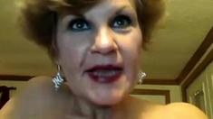 52-year-old Granny Gets Naughty On Webcam