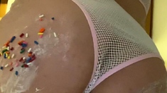 Hot teen ass in panties