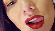 Amateur striptease and Solo masturbation