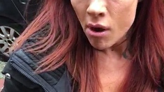 Amateur blondie solo anal masturbation