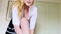 Amateur Blonde With BIG BOOBS Hot Free Cam Show