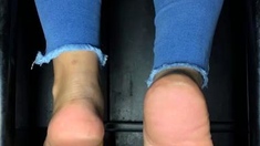 Close up amateur masturbating solo
