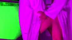 Risky Public Sex on a Hotel Balcony During Ski Season