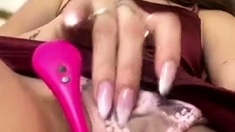 Amateur blondie solo anal masturbation