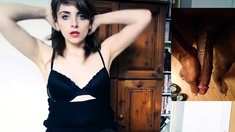 Esme Faye - Private Detective Forces You To Cum For Cock