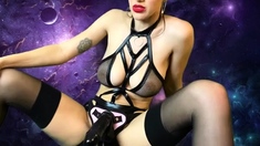 Goddess Evelyn - Virgin Cock Slut