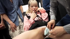 Cute Asian In Pretty Panties Masturbates With A Toy