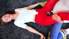 Coed Amateur Teen Lesbian Toy Fun Then They Want Cock