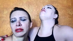 Goddess Scarlet White - Bbw Goddess Licking A Milf Faces By