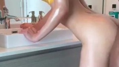 Izzy Swallows Bathroom Mirror BBC Pounding Onlyfans Video