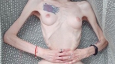 Small Tit Hot Girl Masturbates With Her Nipple