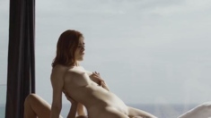 Busty Latina and Redhead love deep cunnilingus