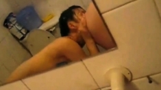 Korean Amateur Gf Fuck Shower Bj