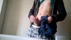 hot cuming in two Boxers, mal wieder geill gewichst