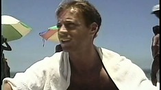 Buttman Finds A Skanky Blonde In Rio To Offer Up Her Ass For A Hard Fuck