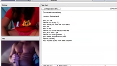 Swiss Girl On Chatroulette