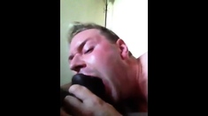 White Guy Sucking BBC